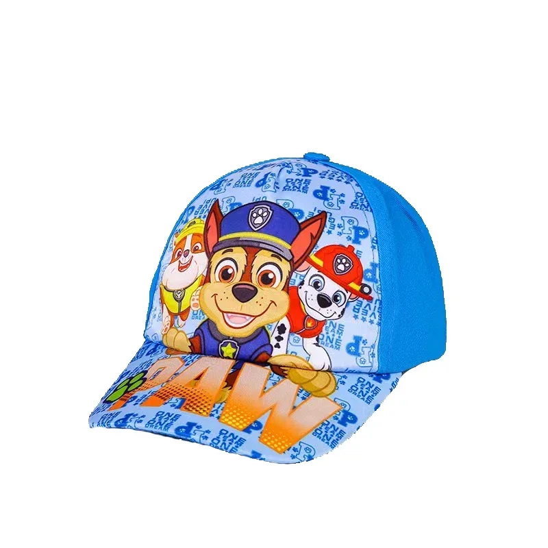 Casquette à visière Paw Patrol pour enfants, casquette de baseball imprimée, chapeau de dessin animé, Chase, Marshall, Skye, anime, périphérie,