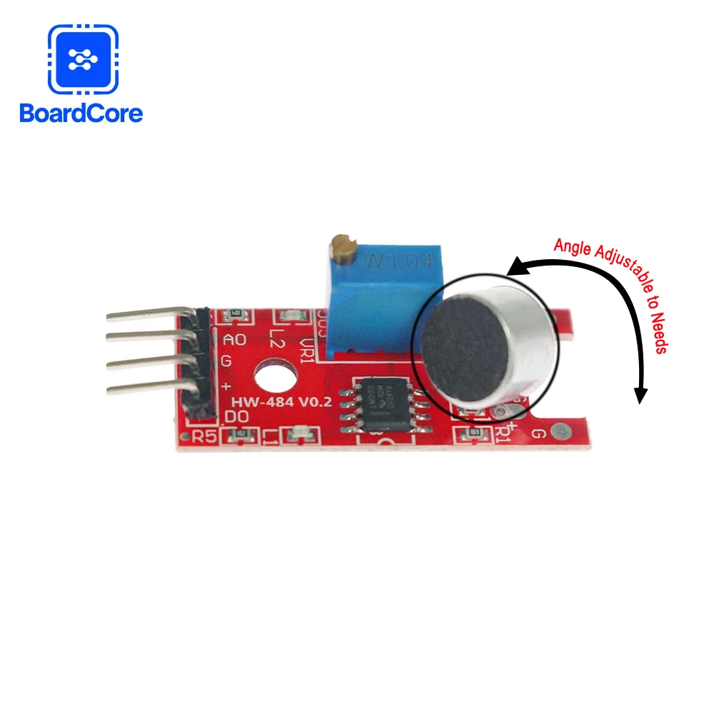 Módulo de detección de Sensor de micrófono de sonido de alta sensibilidad, KY-037 KY-038, módulo de Sensor de sonido de voz para Arduino, 1-5 uds.
