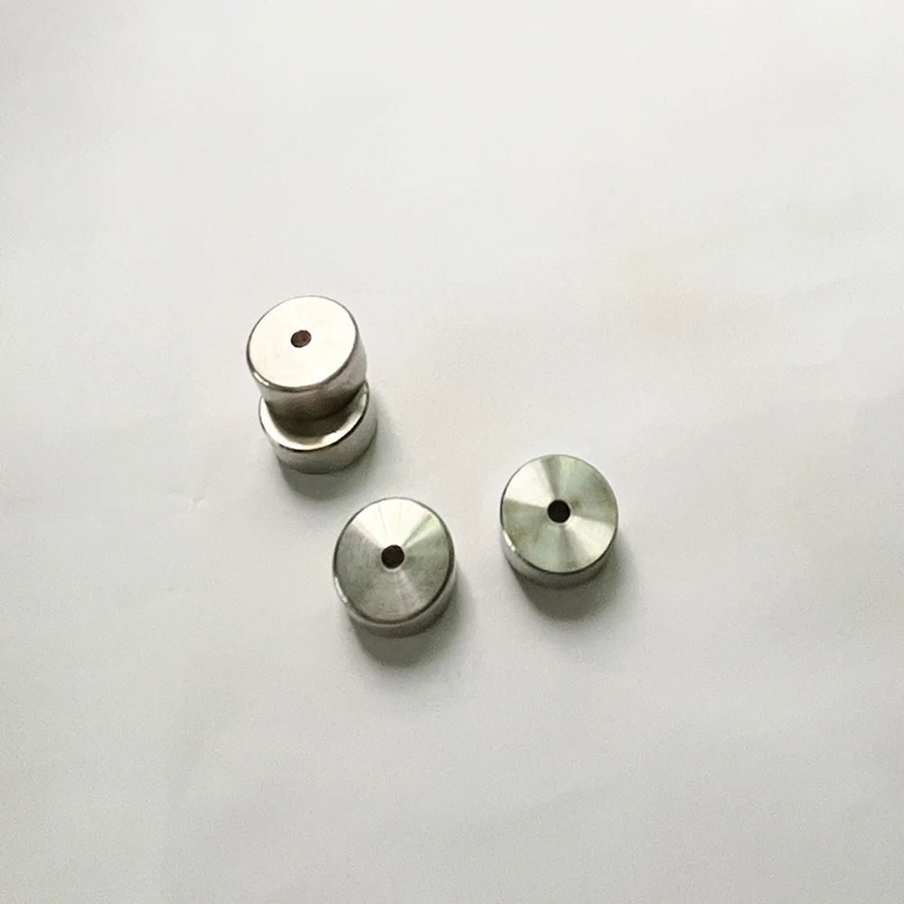 3pcs Waterjet Cutter Intensifier Check Valve Poppet Seat 004382-1 100034-1 CNC Water Jet Cutting Head Pump Insert Check Valve