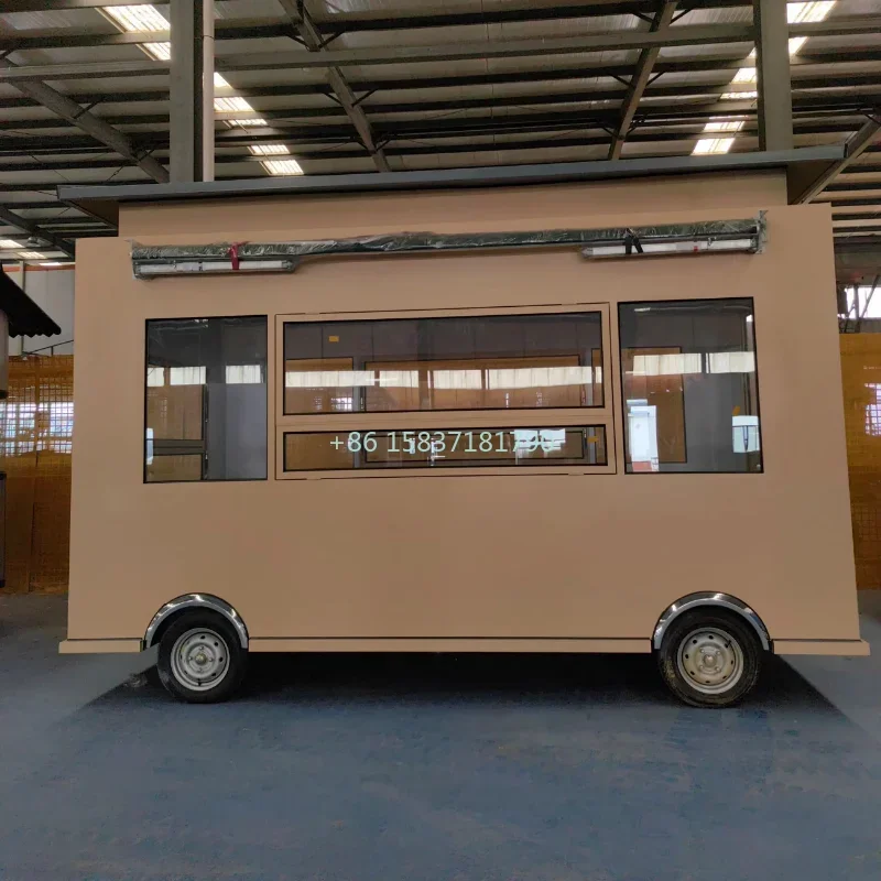 

Vending Food Kiosk Truck Supplier Customized Gourmet Dining Car Multifunctional Mobile Three-wheeled Dining Car Fast Food Car