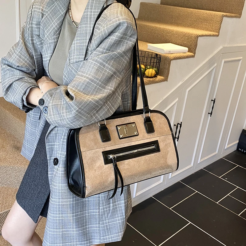 

Designer Minimalist Diaper Bag Women Luxury Crossbody Bag Elegant Leather Handbag High-End Stylish Large Capacity Tote