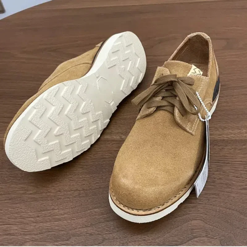 VISVIM Suede Leather Shoes Men's Streetwear Shoes Fashion Handmade Shoes Male Leather Casual Shoes Casual Sneakers for Men