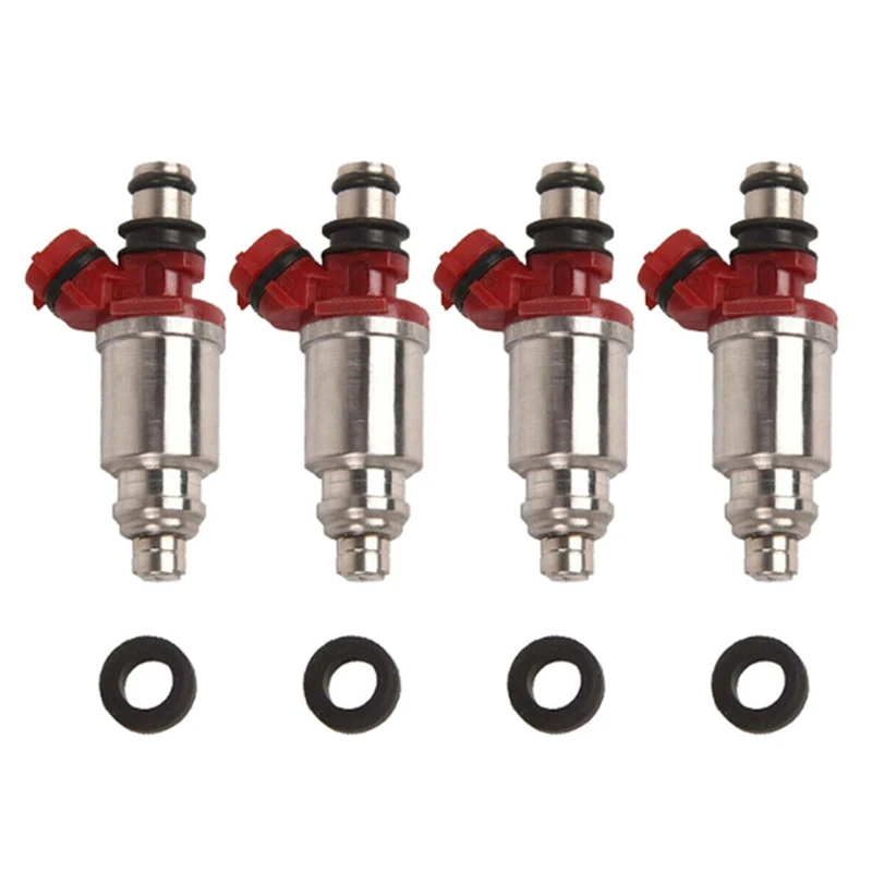 4PCS Fuel Injector Nozzle 23250-16160 2325016160 23209-16160 For Toyota Corolla Geo Prizm 1.8L 1993-1997