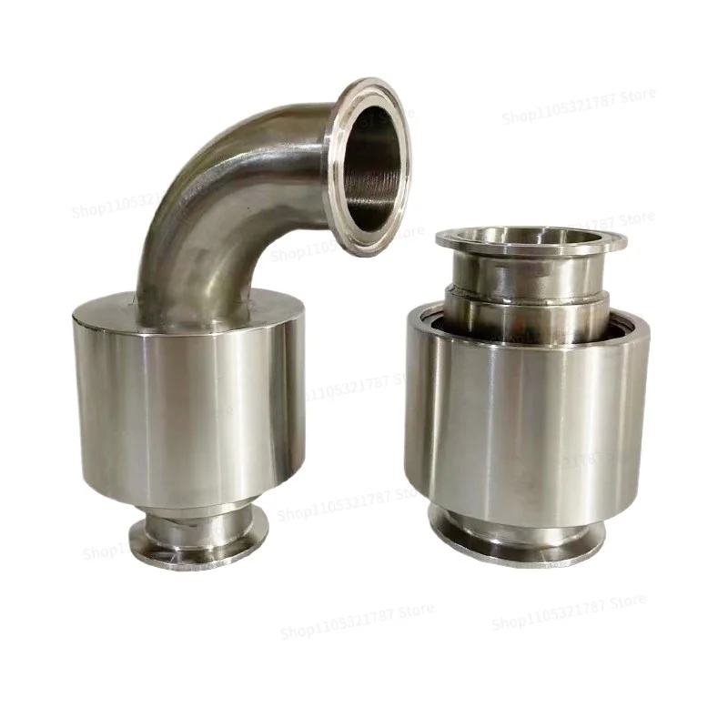 Vacuum Connector Sanitary Quick-loading Chuck Stainless Steel 360 Degree Rotary Joint Clamp