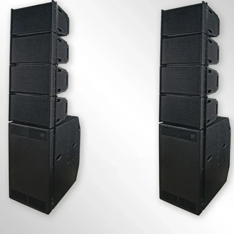 Professional Audio Video Power Line Array High Power Active DJ Sound Active Line Array Speaker Music System Full Set