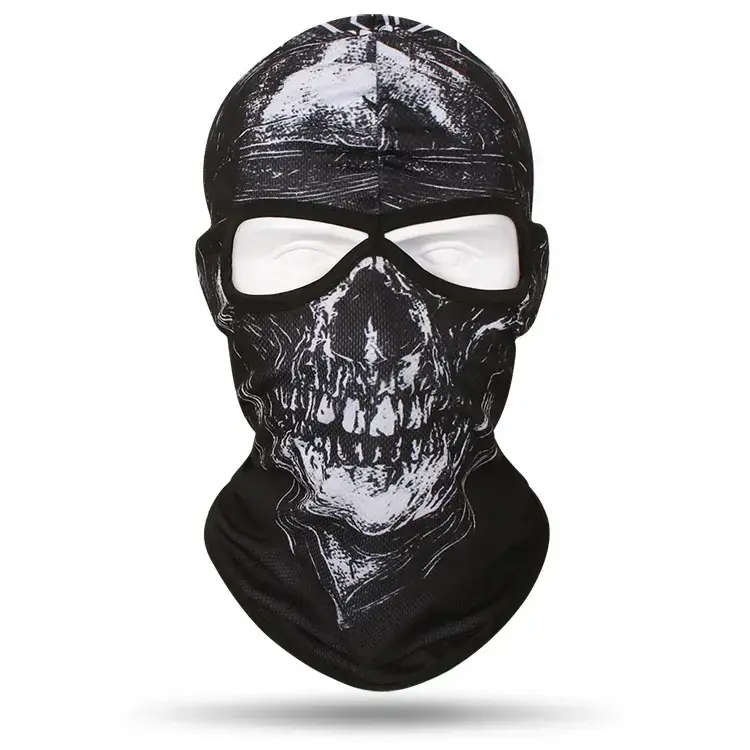 2 Holes Balaclava Skull Full Face Mask Unisex Head Cover Motorcycle Mask Cycling Headgear Hat MTB Bike Bicycle Helmet Liner Caps - Image 18