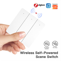 2/3Gang Smart Home for ZigBee Self-Powered Scene Switch Battery-free No Wiring Wireless Switch