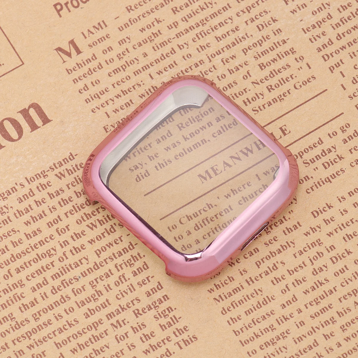 

Watch Protective Frame Cover Durable Tpu Anti-Scratch Protective Shell Bumper Case Compatible with Fitbit Watch Case