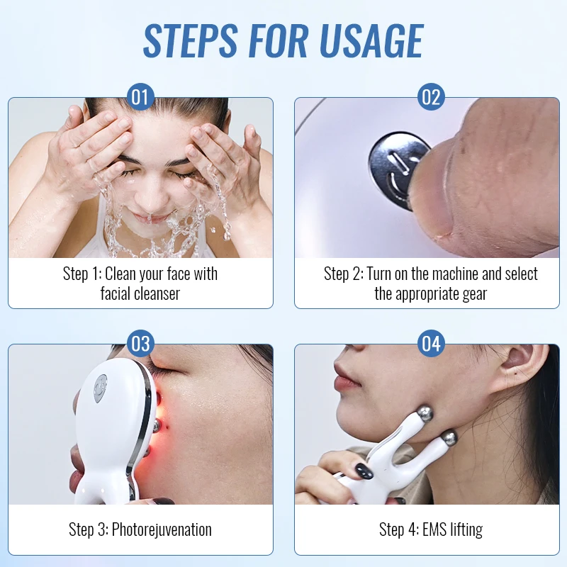 Microcorrente facial levantamento nariz ponte massageador fototerapia vibração massagem v-face raspagem nariz ponte moldar facial fino