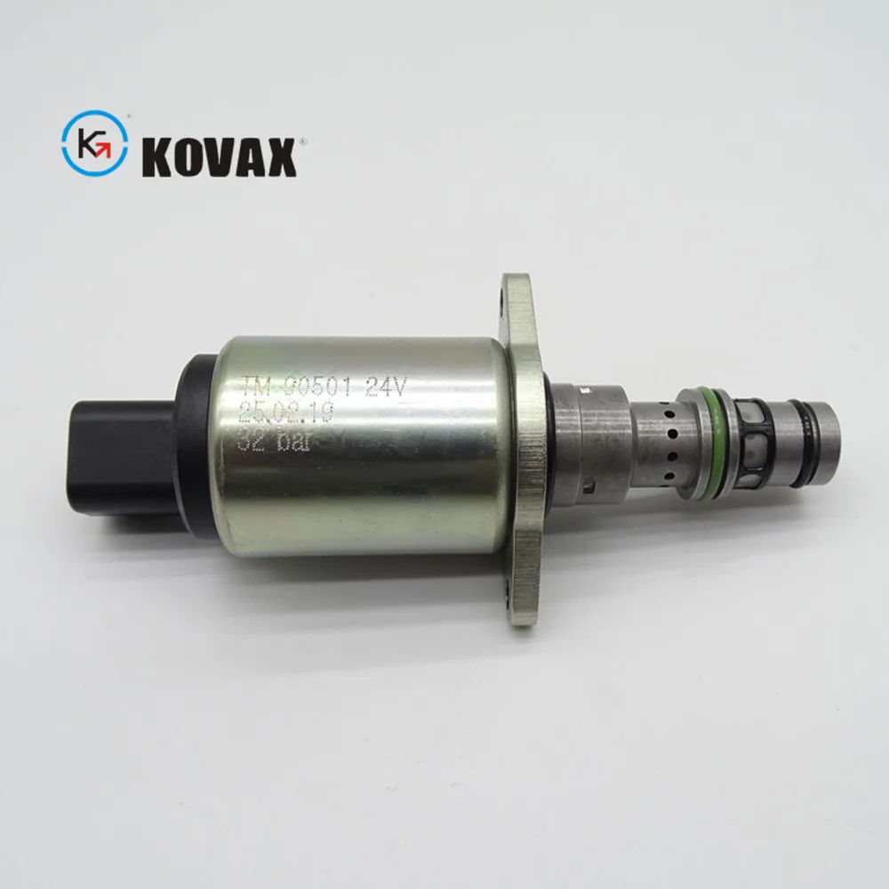 For 24v Tm90501 Tm66001 Tm90502 Electric Proportional Valve Control Sany Excavator Hydraulic Pump Solenoid