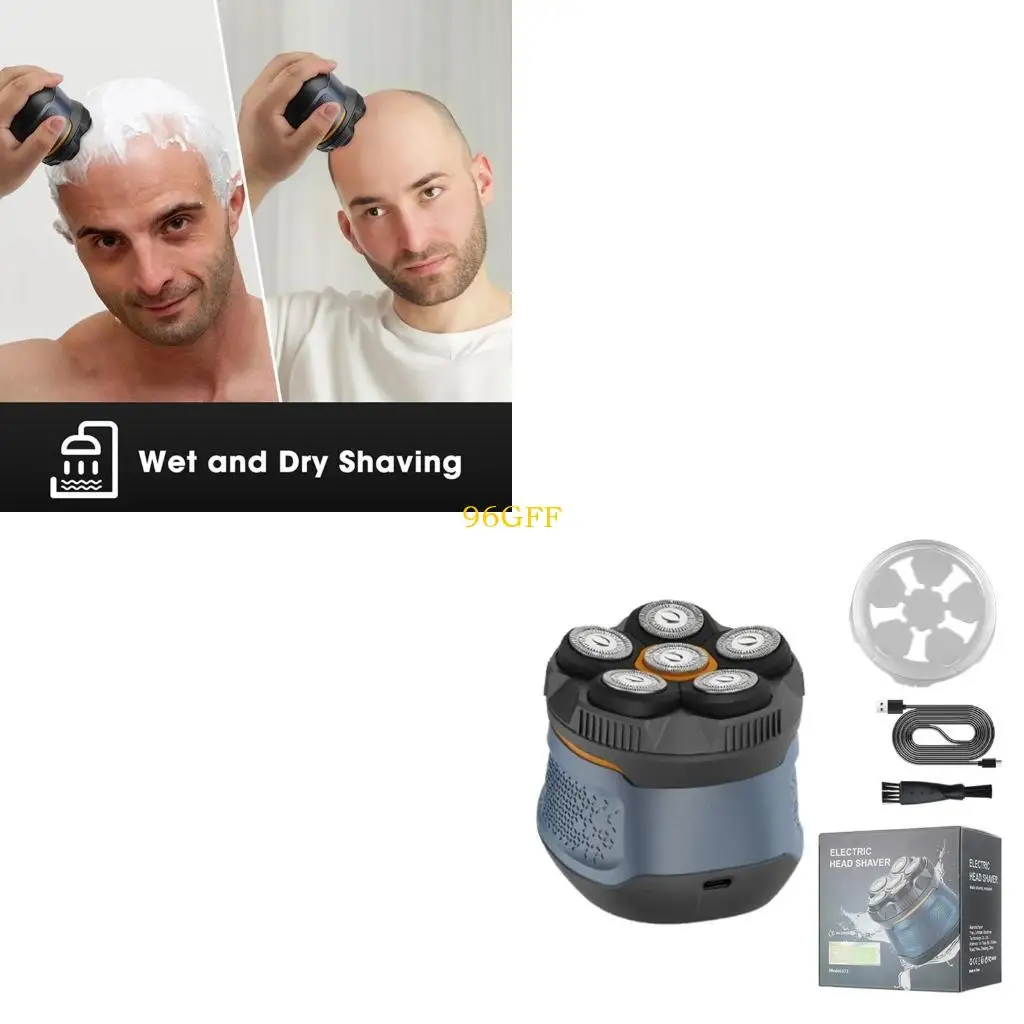 

96GF Электрическая бритва Перезаряжаемая головка лицевая бескона беспрециментная бритва мокрое сухое бритье