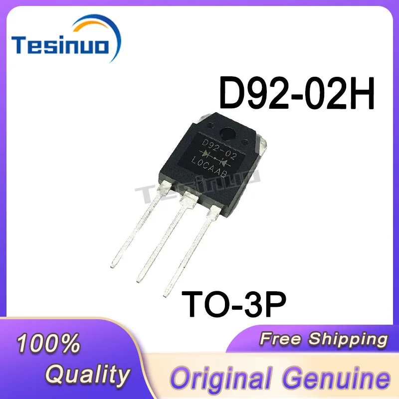 10/PCS New Original D92-02H D92-02 TO-3P 20A 200V Fast recovery diodes are commonly used in welding machines In Stock