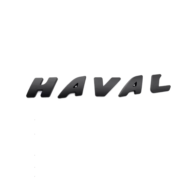 Front Grille Hood Logo Stickers For Haval H6 Front Rear Trunk Styling Emblem Paste Car Accessories