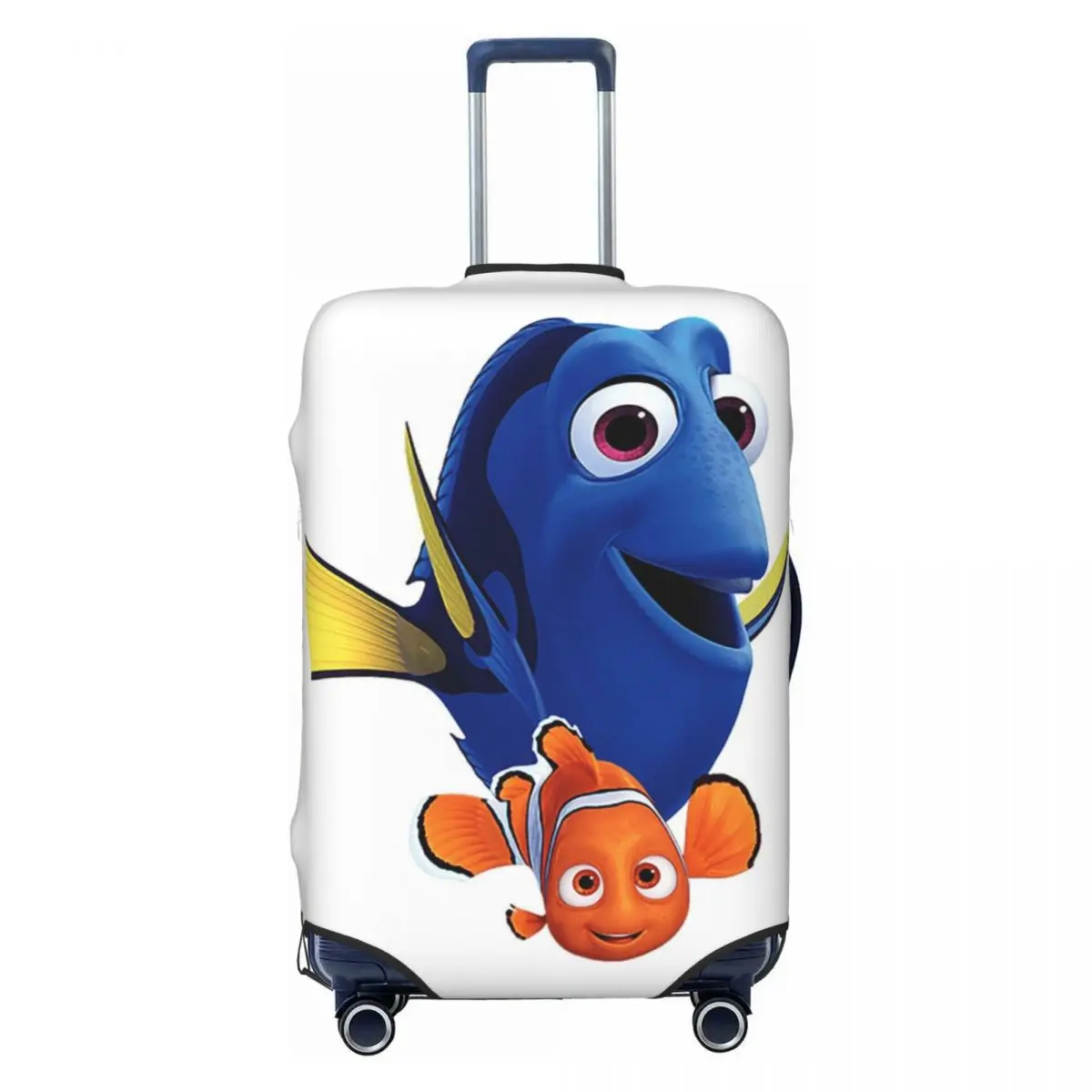 

Custom Finding Nemo Dory Travel Luggage Cover Dust Proof Suitcase Cover Protector Fit 18-32 Inch
