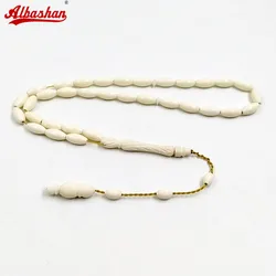 Tasbih Natural Camel bone 33 prayer beads white Muslim misbaha arabic fashion islamic Collection level bracelet