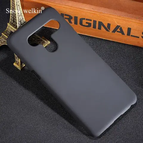 For LG G7 G8 V50 Luxury Rubberized Matte Plastic Hard Case Cover For LG V30 V40 V50  Back Phone Cases