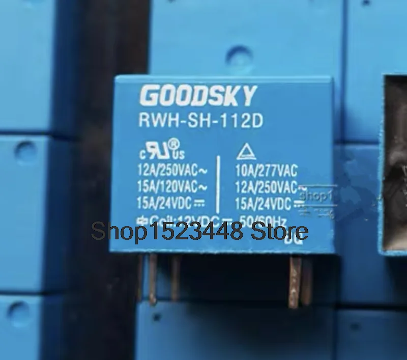 Nowy 10 sztuk RWH-SH-112D RWH-SH-112D-12VDC 10A 12V DIP5