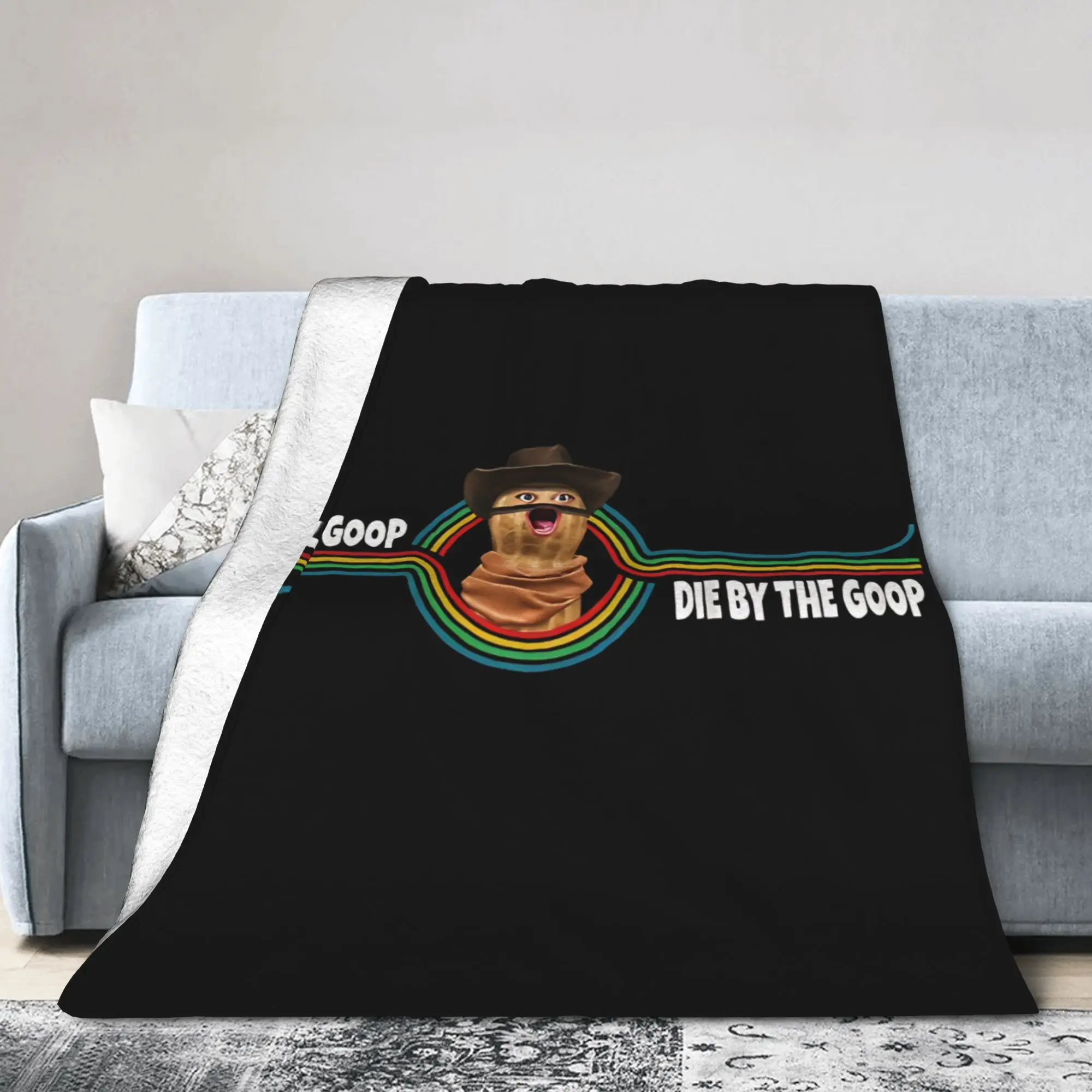 The Burnt Peanut Bungulator Goop Goop Live Arc Raiders  Fuzzy Blanket  Novelty Throw Blanket for Bed Sofa Couch Plush Thin Quilt