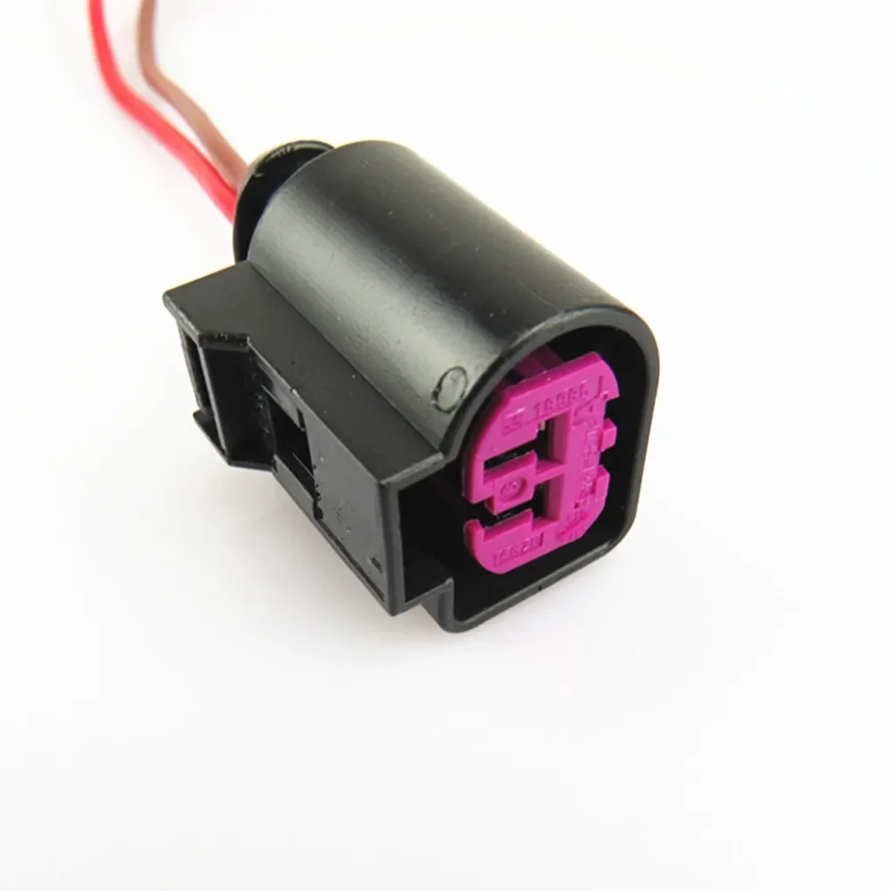2-Pin AC Generator Regulator Pigtail Fiber Optic Connector Cable for Golf MK4 Beetle Magotan Sagitar CC 1J0 973 772 1J0973772