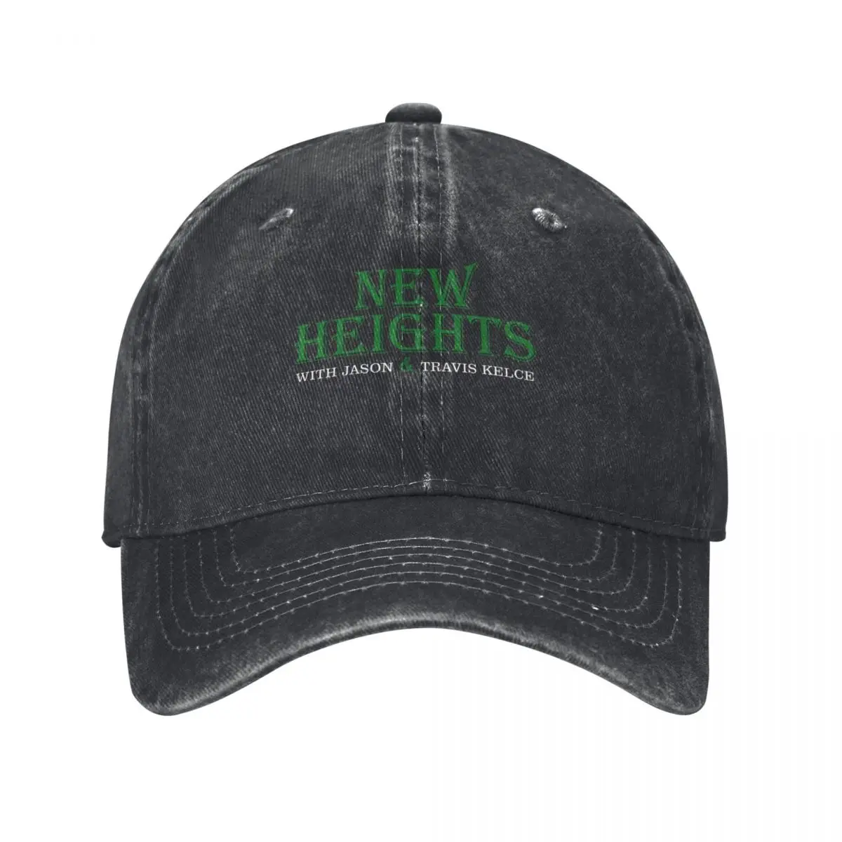 new heights podcast Baseball Cap summer hat Sunscreen Beach Outing For Men Women's