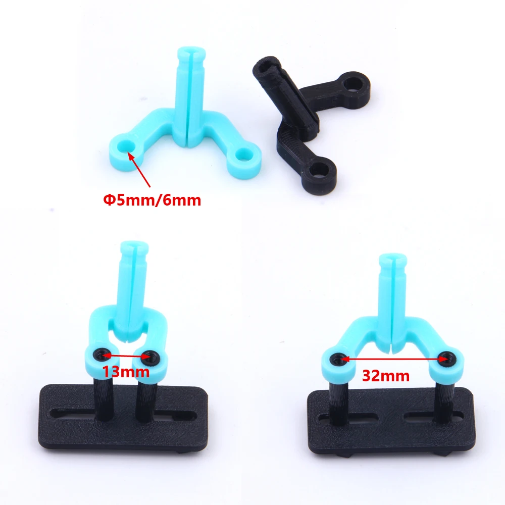 3D-gedruckte Teile Universeller Antennenhalter/Halterung/Festhalterung | 13-32mm·TPU für O3 Air Unit/VISTA/UFL/MMCX – Detail 2