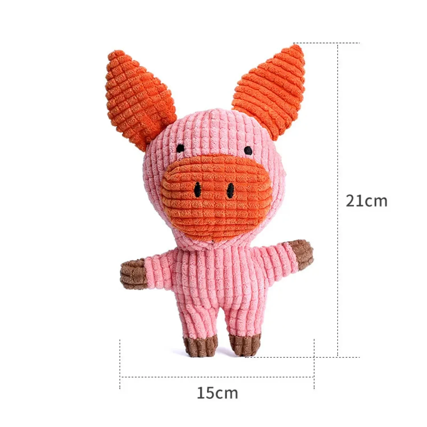 Animaux en peluche doux et câlins pour votre animal de compagnie bien-aimé, jouets grinçants, accessoires durables, jouets UNIS issants