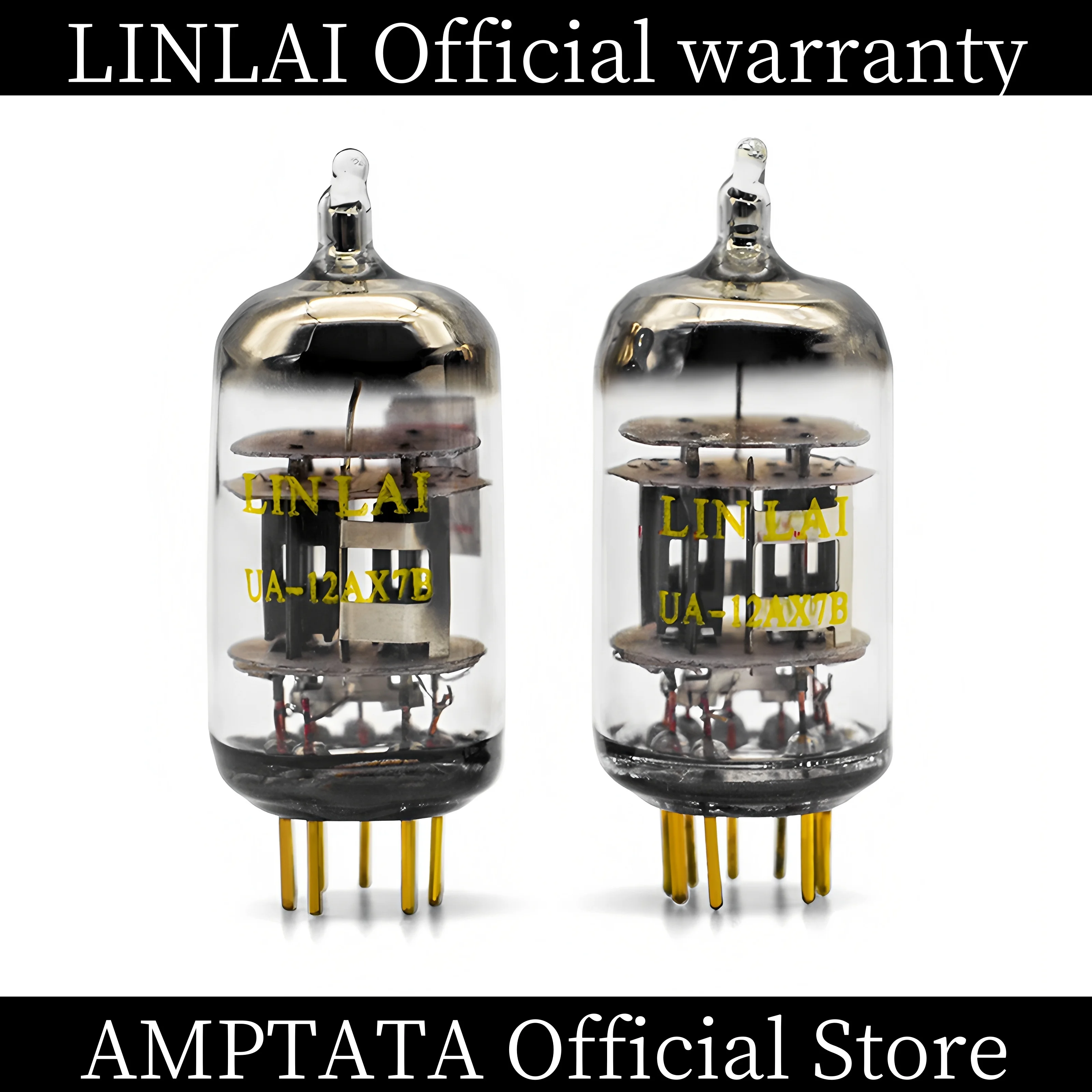 LINLAI 12AX7 ECC83 / ترقية HIFI / أنبوب فراغ / مضخم جيتار باس / مضخم HIFI / الصندوق الأصلي / ضمان 15 شهرًا