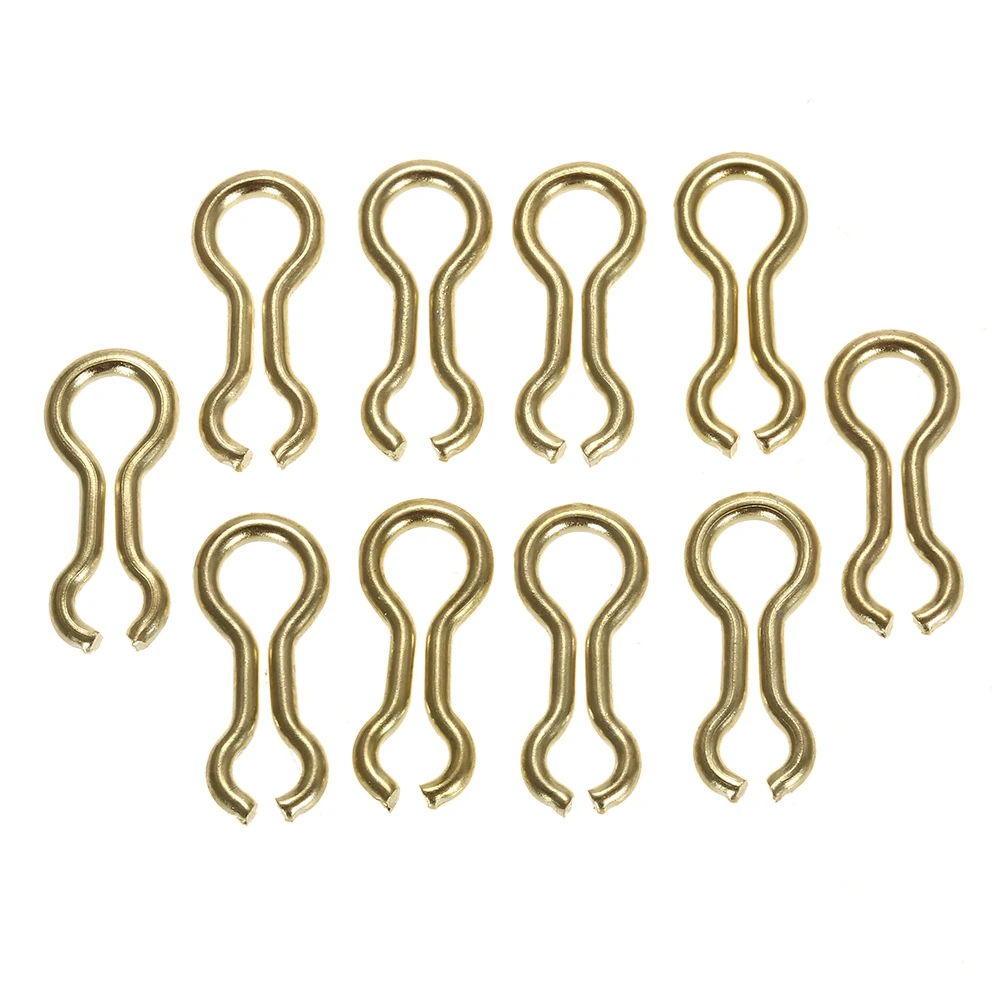200PCS Messing Sinker Draht Auge für DO-IT Formen 15/17,5/2,5 cm Angeln Mithelfer Outdoor Angelgerät Werkzeuge Angeln – Detail 10