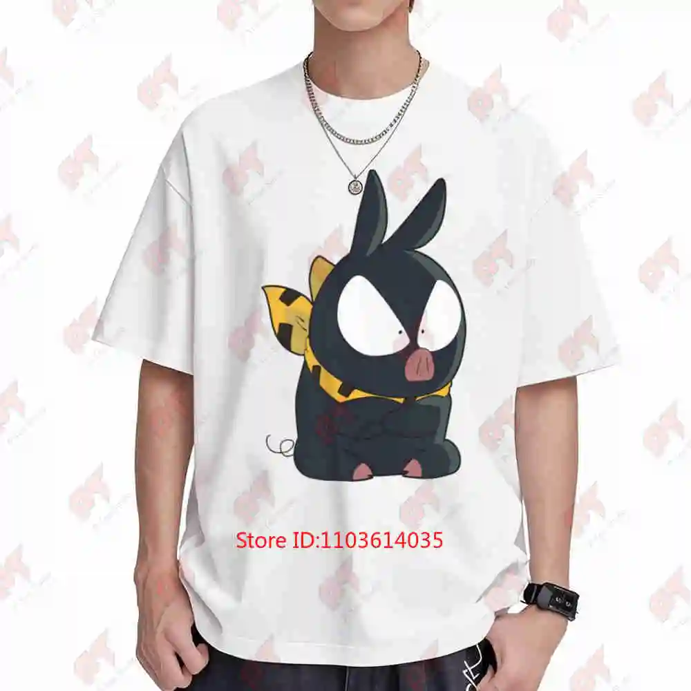 P Chan Anime Retro Video Game Character Short Sleeve Tee 100% Cotton T-Shirt