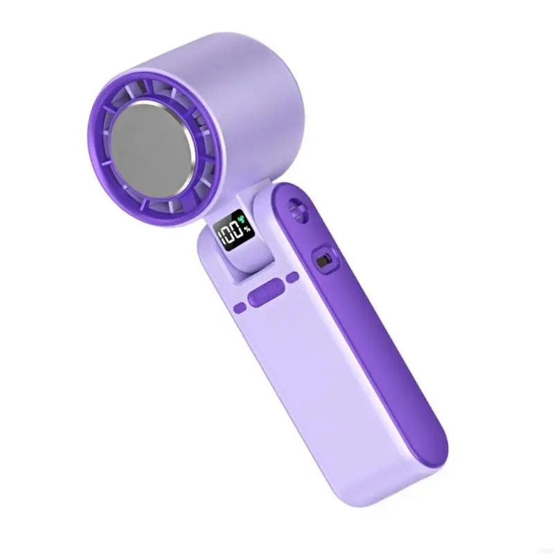 شاشة LED مروحة تبريد مروحة سطح المكتب مروحة طاولة صغيرة مريحة