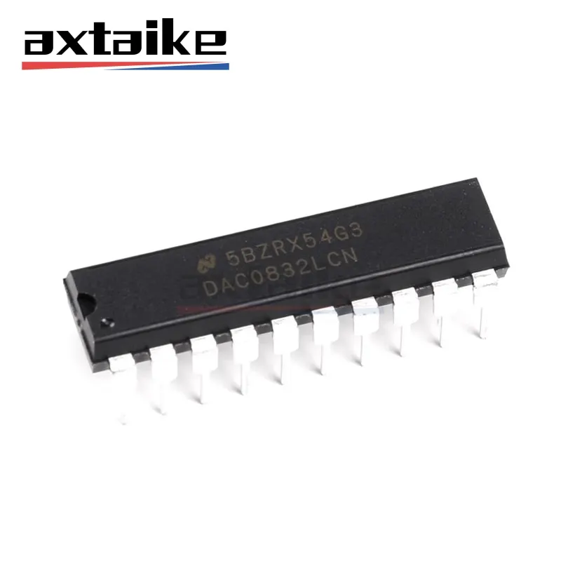 DAC0832 DAC0832LCN DIP-20 8-Bit Digital To Analog Converters MPU Compatible Double-Buffered DAC IC Chip