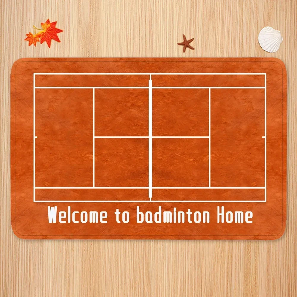 Non-slip tennis court door mat carpet bathroom kitchen balcony  living  porch bed  home decoration