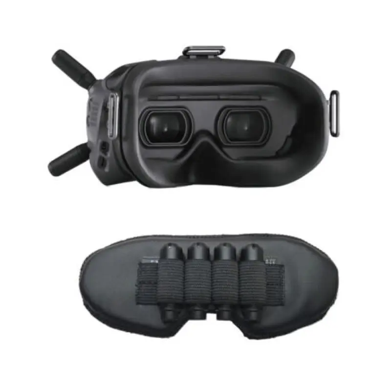 PU Lens Protector for DJI FPV Goggles Antenna Storage Cover Memory Card Slot Holder for DJI FPV VR Glasses Dustproof Accessories