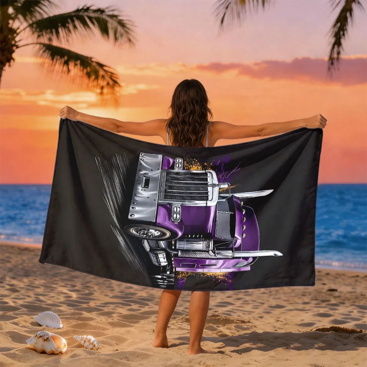 Oversized Beach Towel for Women Large Wrap Bath Towel with Strong Absorbing Properties Pool Beach Wear