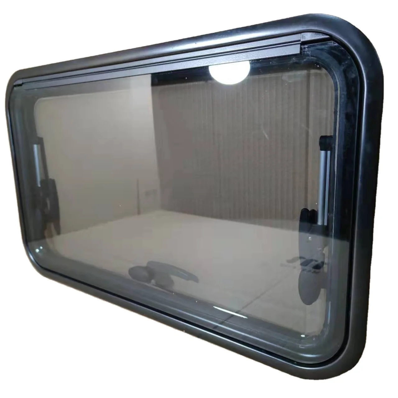 700x500mm RV Caravan Window With Roller Blind For Motorhome Trailer Camper Double Glazing Flat Window Replacement