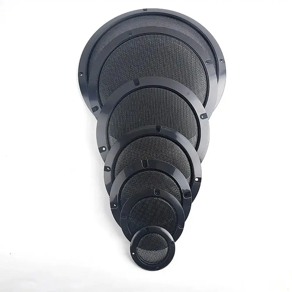 2/3/4/5/6.5/8/10 inch Speaker Net Cover High-grade Enclosure Speakers Plastic Frame Metal Iron Wire Grilles