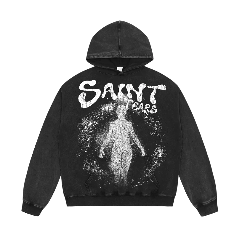 

2024aw Hoodies Saint Michael Men's Fashion Washed Hoodies Casual Winter Sweatshirts for Men Y2k Clothes