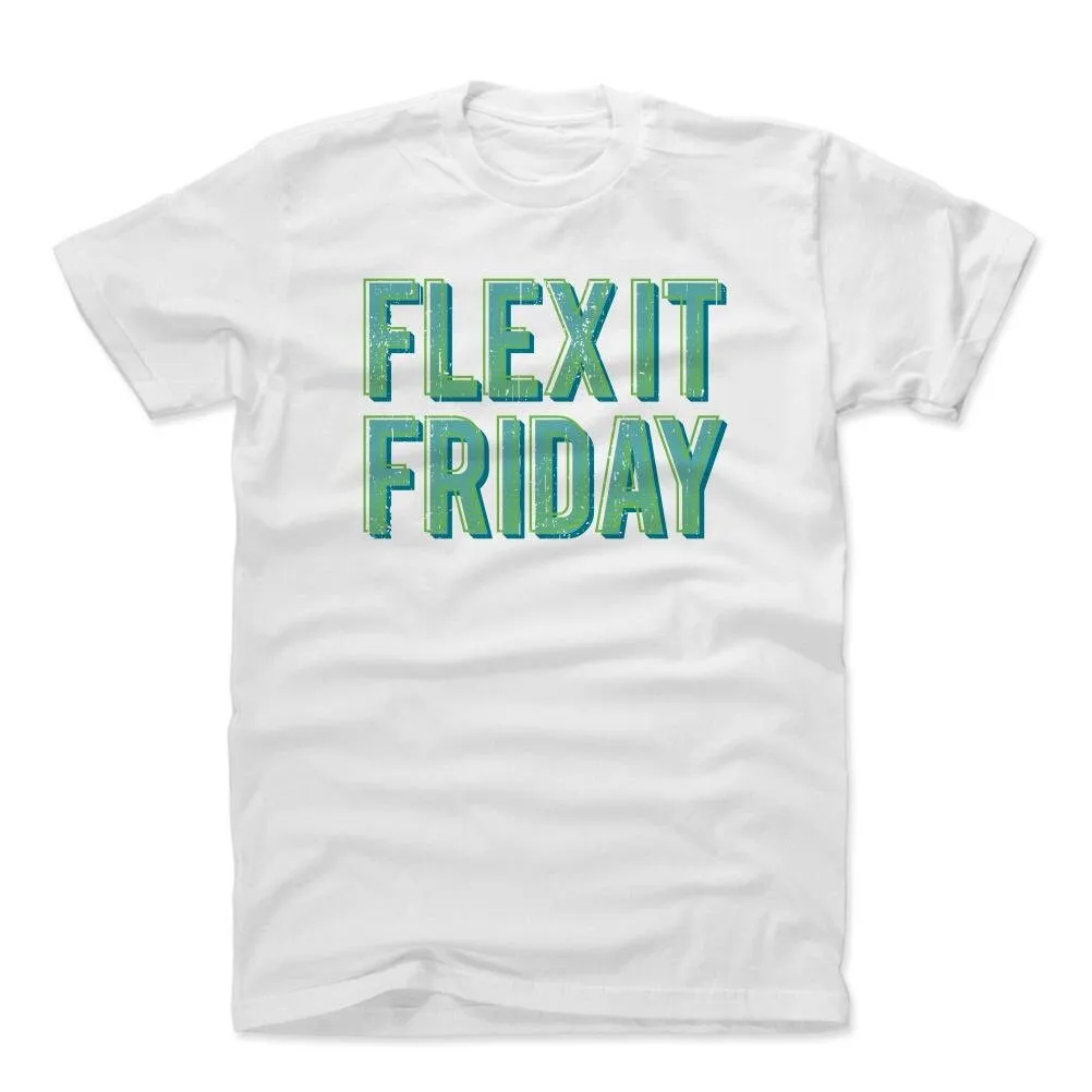 Lifting Men's Cotton T Shirt Training Fitness Flex It Friday