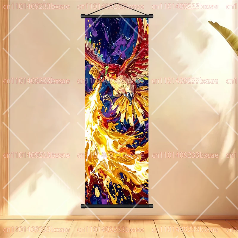 Anime Pokémon Gengar Charizard Kyogre Gyarados Mewtwo Rayquaza Cooles Poster Hängendes Rollbild Geburtstag Feiertag Party Geschenk – Detail 12
