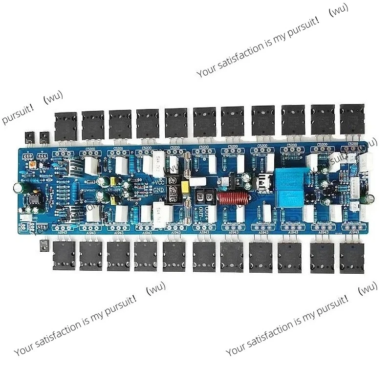 Suitable for A1943/C5200, 1500W HIFI transistor amplifier board, mono high fidelity household power amplifier +/-40V +/-125V