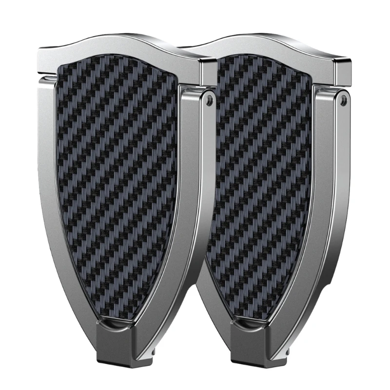 

2 шт. держатель для ноутбука из алюминиевого сплава, регулируемая подставка для ноутбука с улучшенным охлаждением, складная