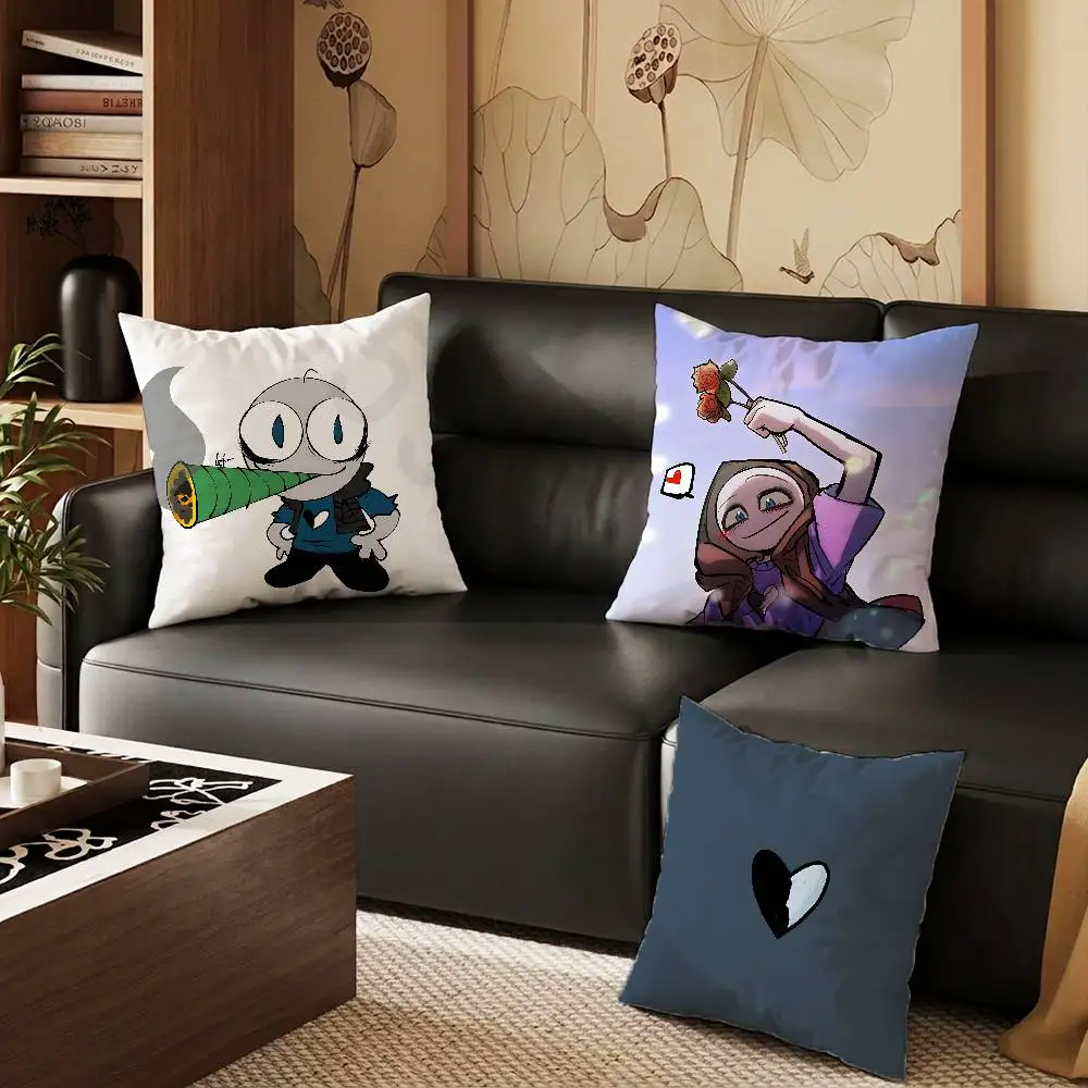 Peter Y-Your B-Boyfriend Pillow Case Sofa Living Room Bedroom Headboard Backrest Cushion Square Cushion Nap Time