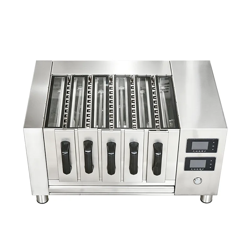 Desktop drawer stainless steel barbecue grill commercial indoor and outdoor stall skewer electric oven