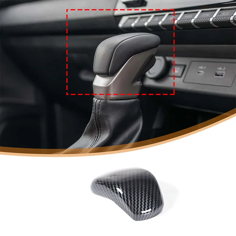 Schaltknauf-Abdeckung Zierleiste Aufkleber Schalthebel-Kopfabdeckung Dekor Auto-Zubehör Für Mitsubishi L200 Triton LC LC2T 2024-2026