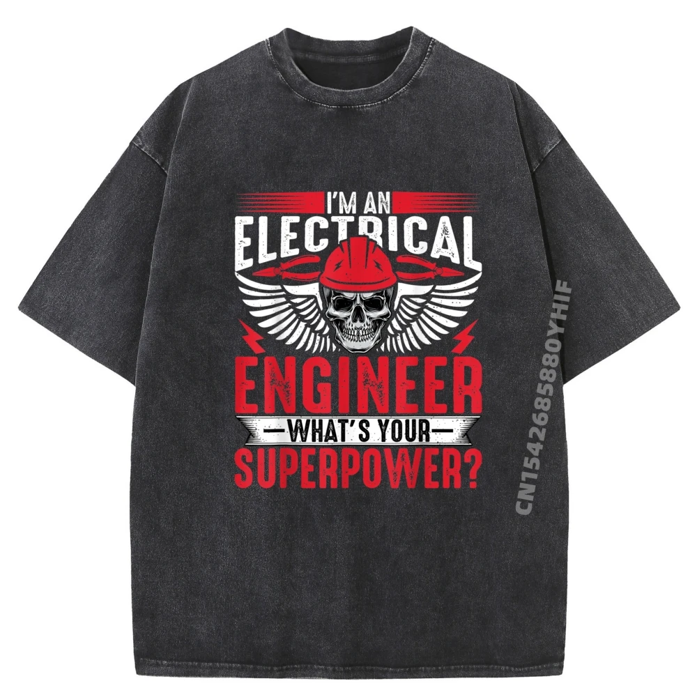 

Женская футболка с надписью «I Im Electrical Engineer», классические топы с принтом, футболки, потертые футболки в стиле ретро