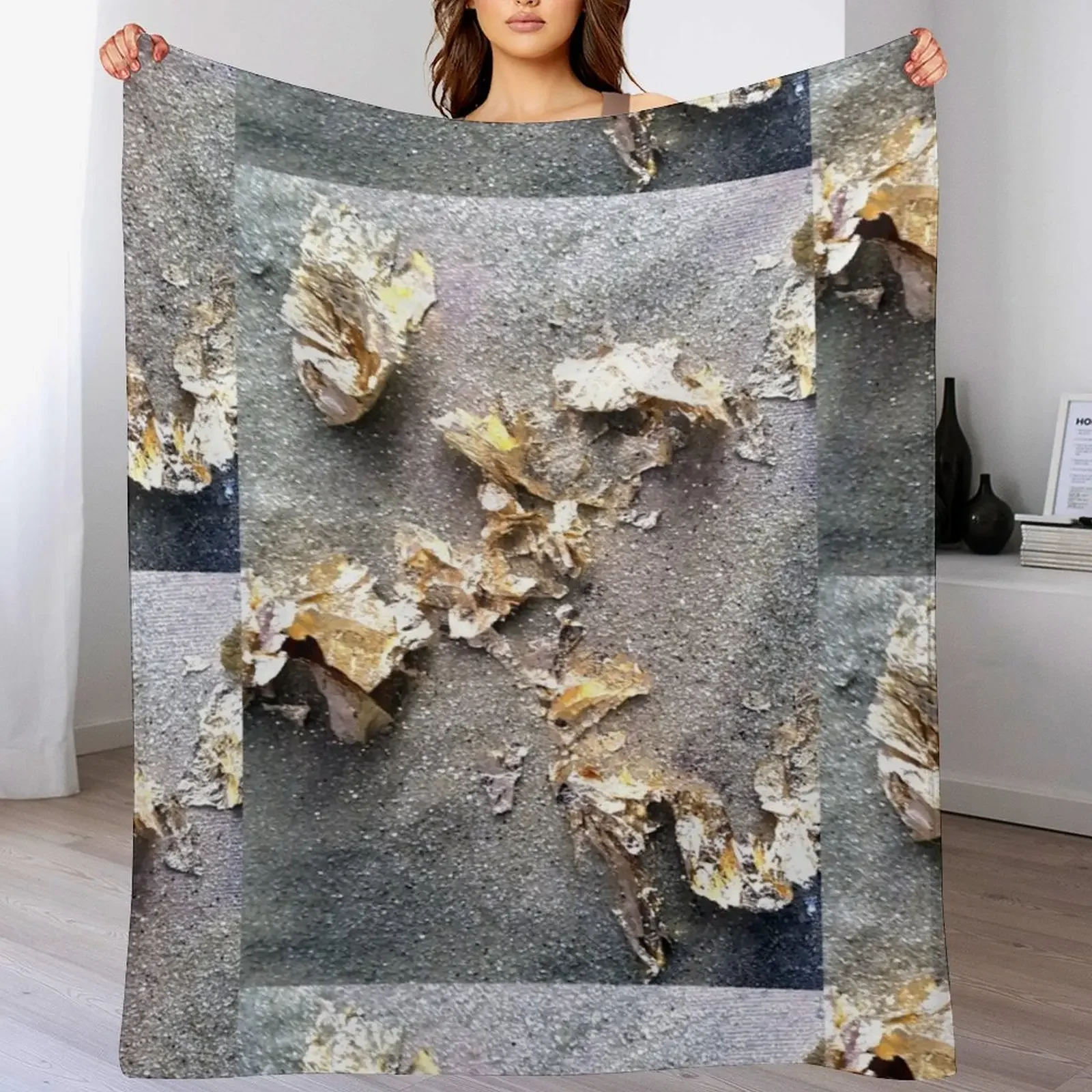 Gold and silver Throw Blanket Summer Beddings Softest Blankets