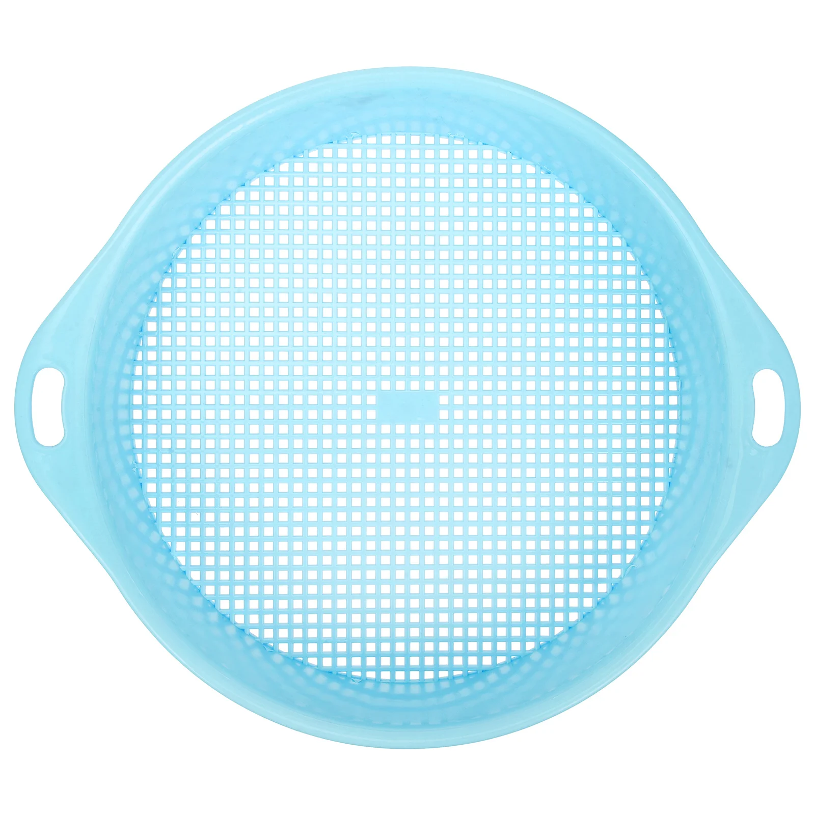 

Multi functional Plastic Soil Sifter Pan Mesh Screen Sieve Tool Garden Earth Rock Separator Rock Sifting Pan Home Compost