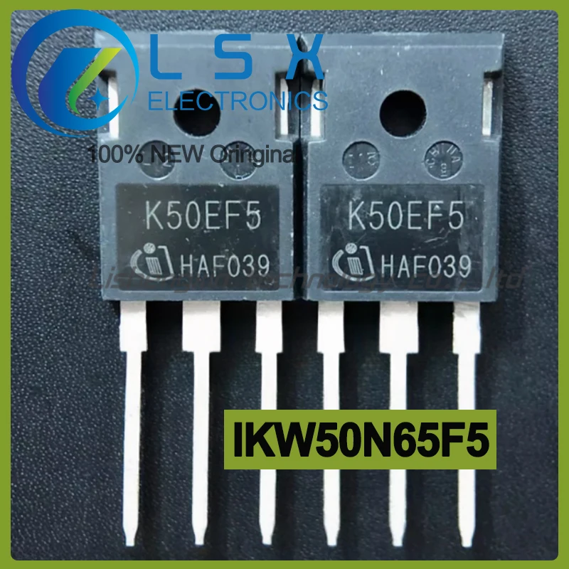 5-10pcs IKW50N65F5 K50EF5 50A 650V TO-247 New and Original