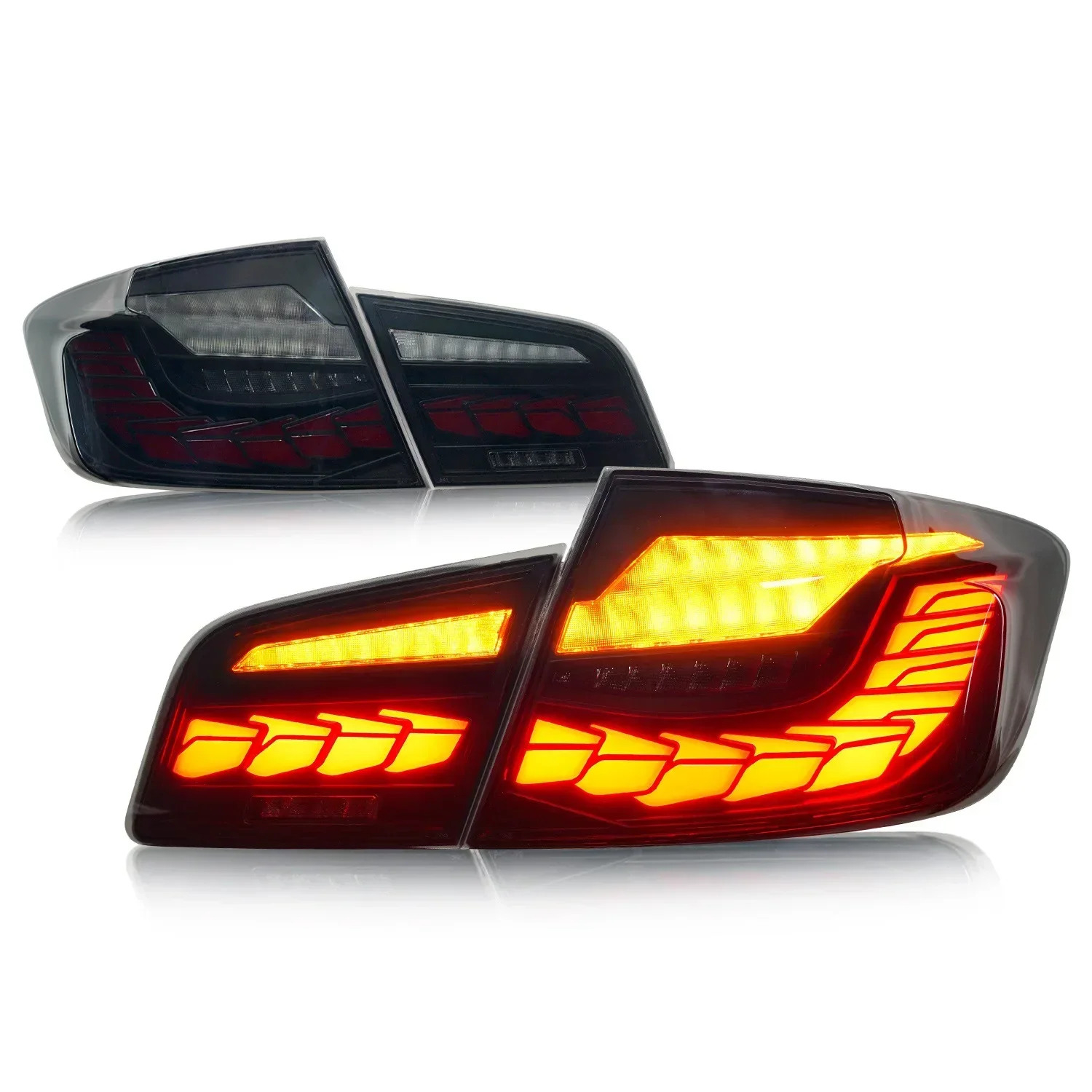 

Popular Hot sell LED Tail Lights DRL Rear Lamps Sequential Turn Signal Taillight Assembly Plug&Play For F10 f18 5 Series 2010 -