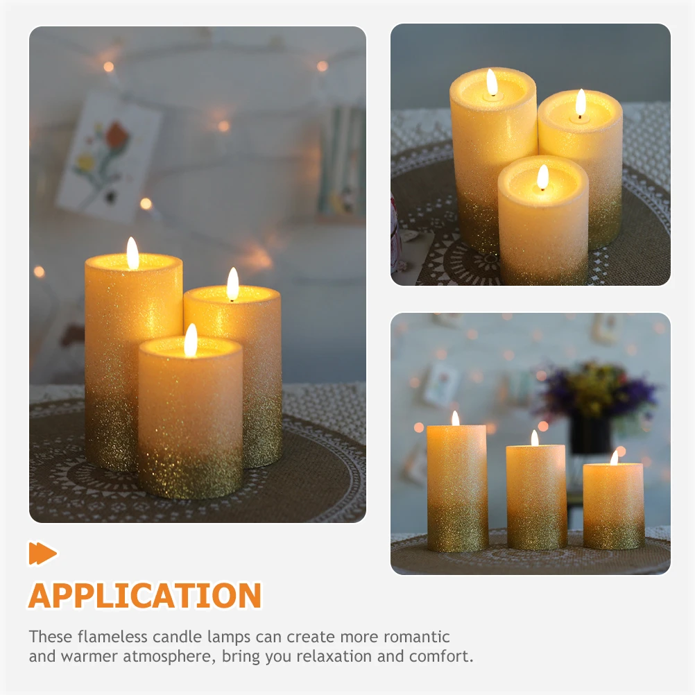

Led Flameless Light Wedding Christmas Decoration Tealight Lamp Party Xmas Tea Warm Atmosphere For